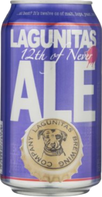 Lagunitas 12th of Never Ale blik van 355ml Lagunitas 12th of Never Ale blik van 355ml